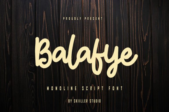 Balafye Font: Elevating Small Business Branding