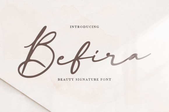 Befira Font Review: Elegant Script for Branding