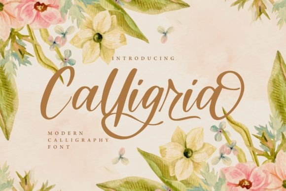 Calligria: The Script Font for Elegant Branding