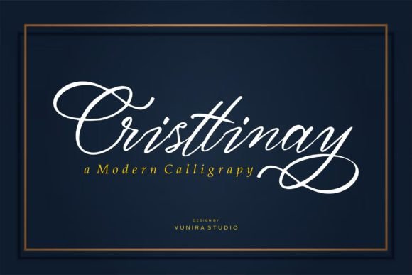 Christtinay Font Review for Elegant Branding