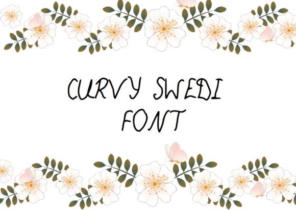 Curvy Swedi: The Handwritten Font for Authentic Branding