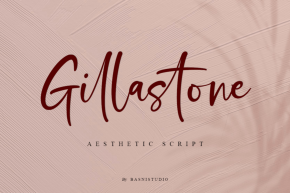 Gillastone: The Script Font That Elevates Brand Identity