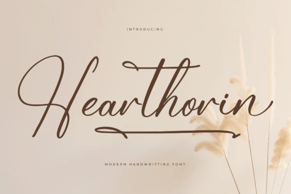 Hearthorin: Elevating Brand Identity with Luxury Script