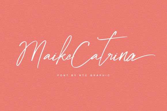 Maike Catrina: A Handwritten Script Font for Branding