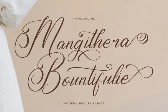 Mangithera Bountifulie Font for Modern Campaigns