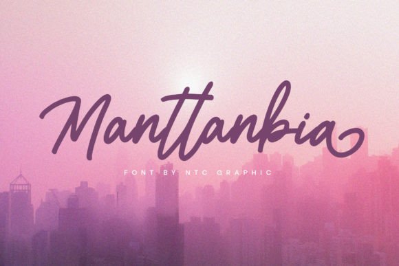 Manttanbia Typeface for Modern Branding
