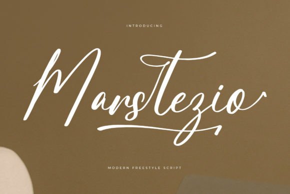 Marstezio Typeface for Elegant Brand Design