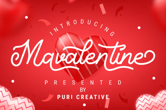 Mavalentine: The Script Font for Playful Branding