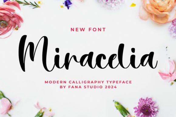Miracelia Font for Elegant Editorial Design