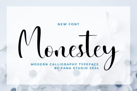 Monestey: A Script Font for Elegant Web Design