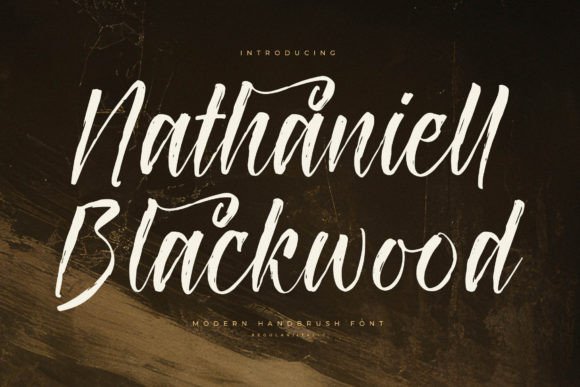 Nathaniell Blackwood Font for Elegant Branding