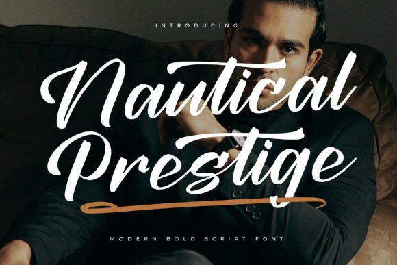 Nautical Prestige Font for Elegant Campaign Design