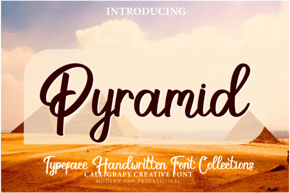 Pyramid: An Authentic Handwritten Script Font for Editorial Design