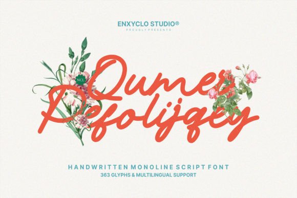 Qumer Pefolijqey Font for Modern Branding