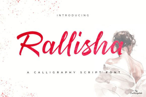 Rallisha: Elegant Script Font for Web Design