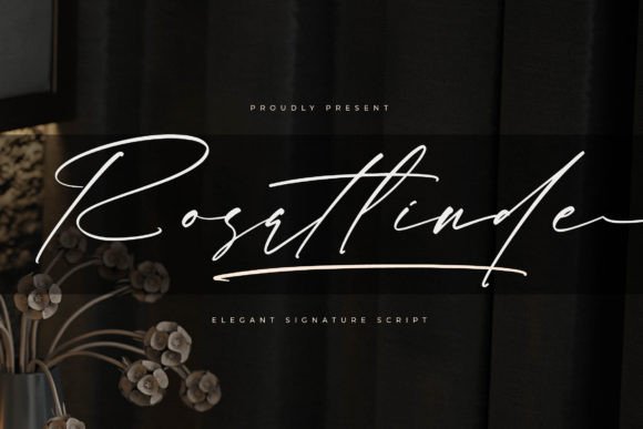 Rosatlinde: The Elegant Script Typeface for Digital Brands