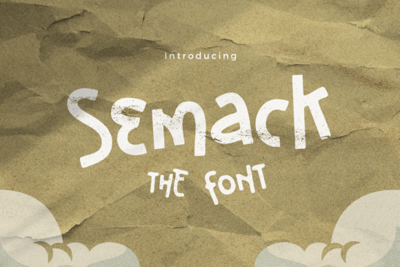 Semack Typeface for Editorial Design